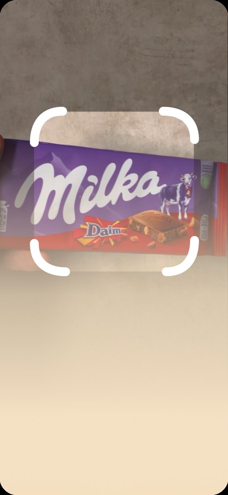 Insect Check app scanning a food package